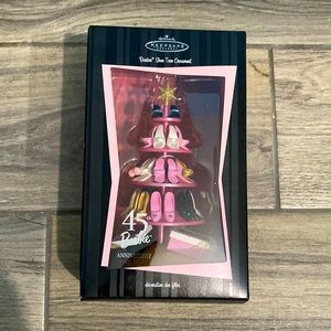 45th Anniversary Barbie Shoe Tree Ornament